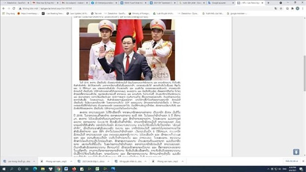 老挝媒体高度评价越南国会完善国家领导体制