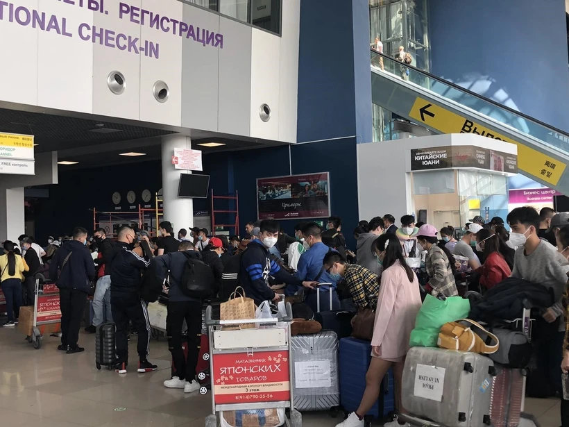 新冠肺炎疫情：将在俄罗斯的逾270名越南公民接回国