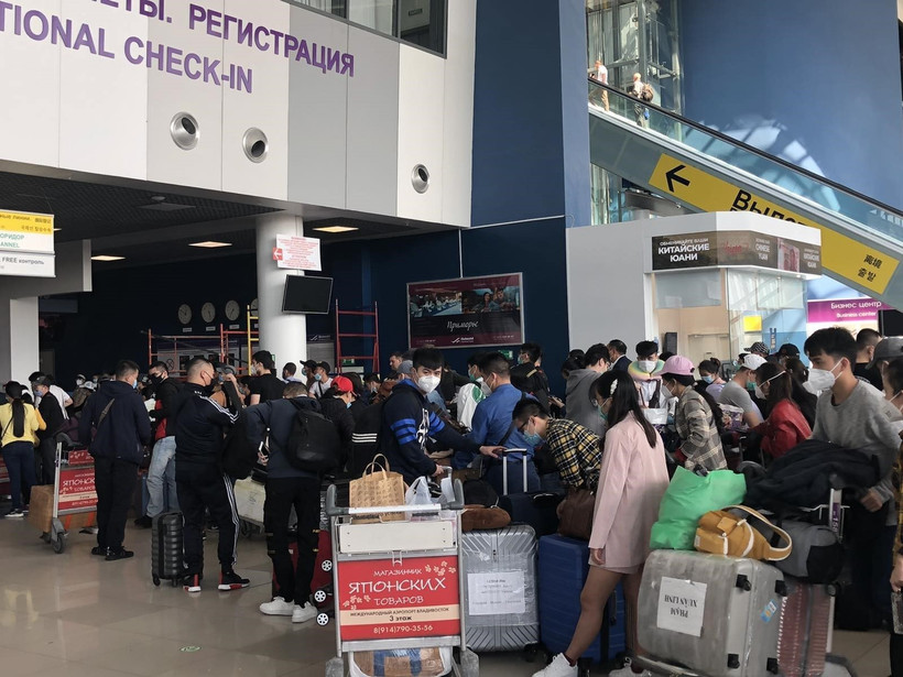 新冠肺炎疫情：将在俄罗斯的逾270名越南公民接回国