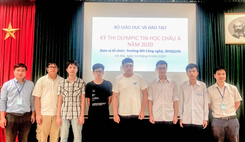 2020年亚洲与太平洋地区信息学奥林匹克竞赛：参赛的6名越南学生均获奖