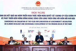阮春福：九龙江三角洲未来须适应气候变化 将挑战转化为机遇