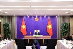 越老柬三国领导人举行视频会谈