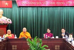 胡志明市领导会见泰国僧伽委员会代表团一行 
