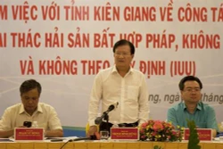 郑廷勇副总理：坚决打击非法捕鱼现象