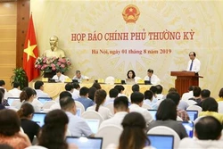 政府7月份例行记者会：查明海防市一起涉及中国人的特大网络赌博案涉案各方责任