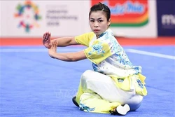 ASIAD 2018：黄氏芳江获得武术女子长拳铜牌