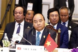 越南政府总理阮春福出席第34届东盟峰会全体会议