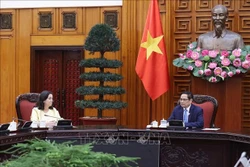越南政府总理范明政会见世行东亚和太平洋地区副行长