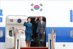 韩国总统文在寅结束东南亚三国之行