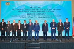 越南着力加强禁毒国际合作