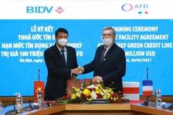 BIDV获得1亿美元的额度以资助绿色能源行业