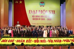 第七届越南农民协会全国代表大会选举产生新一届中央委员会