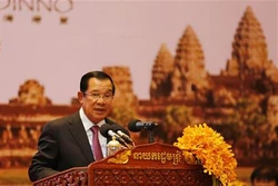 柬埔寨首相洪森：柬不会成为恐怖分子藏身和洗黑钱的窝点