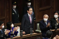 越南政府总理范明政致电祝贺岸田文雄再次当选日本首相