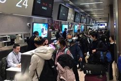 越南安排第三架接返自乌撤离越南公民航班