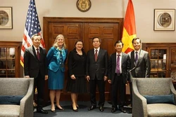 越南共产党高级代表团对美国进行工作访问