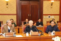 越共中央总书记、国家主席阮富仲主持中央书记处会议—全国欢庆2020年庚子春节