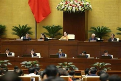 越南第十四届国会第八次会议开始讨论经济社会问题