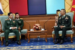 越南与泰国促进防务合作