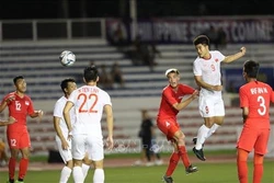 第30届东南亚运动会：越南U22队1-0力克新加坡U22队