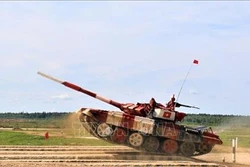 越南坦克队在2019年国际军事比赛中表现出色
