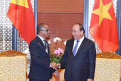 WEF ASEAN 2018：阮春福总理会见东帝汶外交与合作部部长