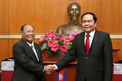 进一步加强越柬传统友谊与睦邻友好关系