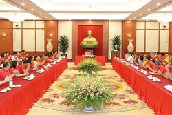 越共中央总书记阮富仲会见越南红十字会第十一次全国会员代表大会代表