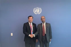 越南国会国防安全委员会代表团对美国进行工作访问