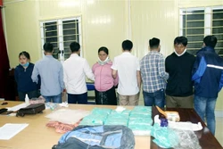 老街省成功侦破一起跨国贩毒案