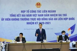 越南出色完成2020-2021年联合国安理会非常任理事国的角色