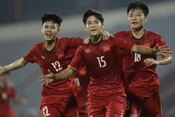 2023年U17亚洲杯预选赛：越南队4:0 大胜中华台北队 暂居小组第一