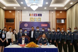 Metfone向柬埔寨宪兵移交在线会议系统
