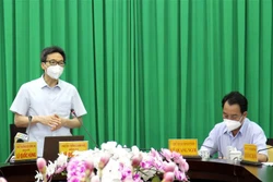 政府副总理武德儋就新冠肺炎疫情防控工作赴永隆省进行工作座谈