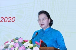 越南国会主席阮氏金银出席新潮国民大会75周年、八月革命和九•二国庆节75周年纪念活动