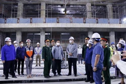 老越合作委员会主席高度评价越南援建老挝国会大厦项目的质量