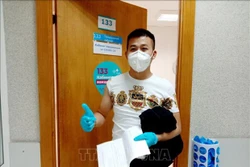 旅俄越南人参加新冠肺炎疫苗接种计划