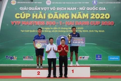 李黄南在2020年海灯杯Masters 500-1越南网球联合会大赛获得男子单打冠军