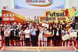 2021 年HDBank杯全国室内五人制足球全国锦标赛：泰山南队荣获冠军