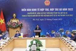 政府总理范明政主持召开2022年合作社和合作经济论坛