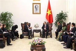 越南政府副总理张和平会见新加坡首席大法官