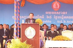 柬埔寨人民党建党68周年庆典在首都金边隆重举行