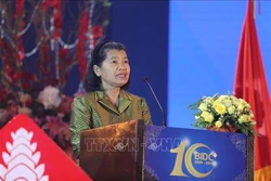 柬埔寨副首相梅森安高度评价越南BIDC银行对柬埔寨的贡献
