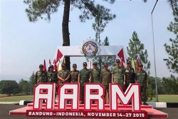 越南代表团在AARM 29比赛中排名第三