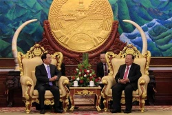 越老两国国家主席办公厅加强合作