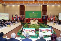 越南国会主席阮氏金银出席亚太议会论坛第27届年会闭幕式