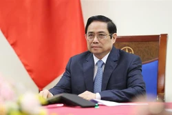 越南政府总理范明政与奥地利总理库尔茨通电话