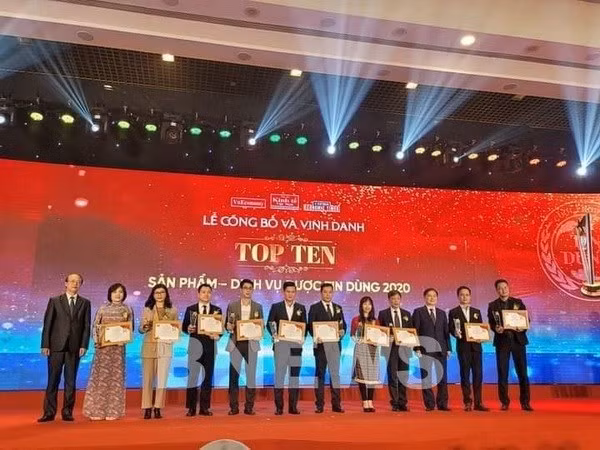 2020年越南产品和服务100强获表彰