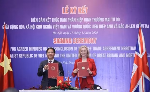 《越南—英国自由贸易协定》为越英两国贸易往来开创新机遇