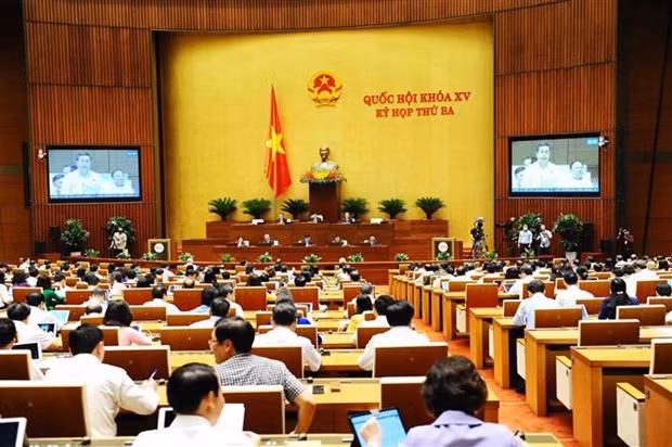 越南第十五届国会第三次会议新闻公报（第八号）